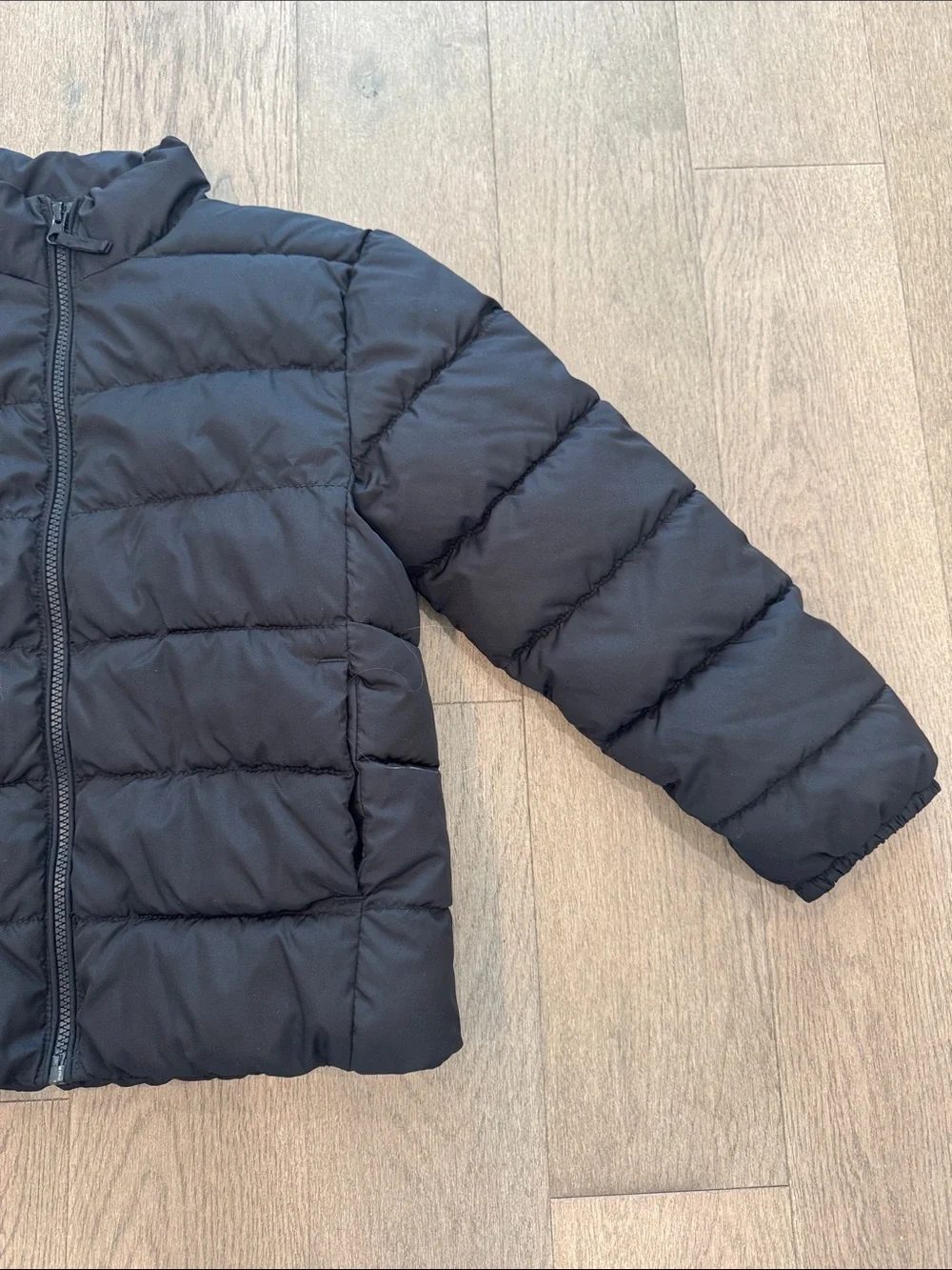 Children’s Place Boys Long Sleeve Puffer Coat Jacket Full Front Zip Mock Neck M
